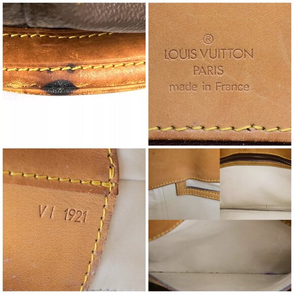 AUTHENTICITY GUARANTEED LOUIS VUITTON BUCKET GM Shoulder Tote Bag Monogram - Picture 15 of 15